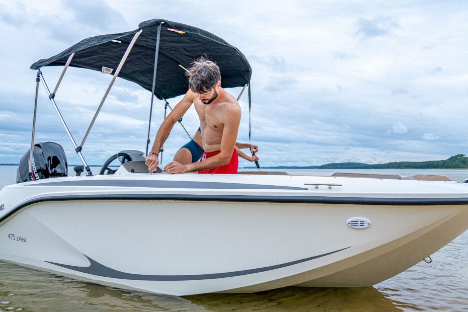 Quicksilver Activ 475 Axess - Primer plano