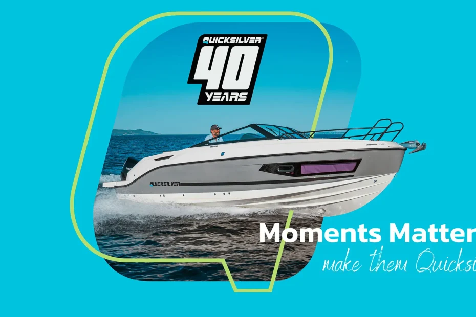40 aniversario Quicksilver boats