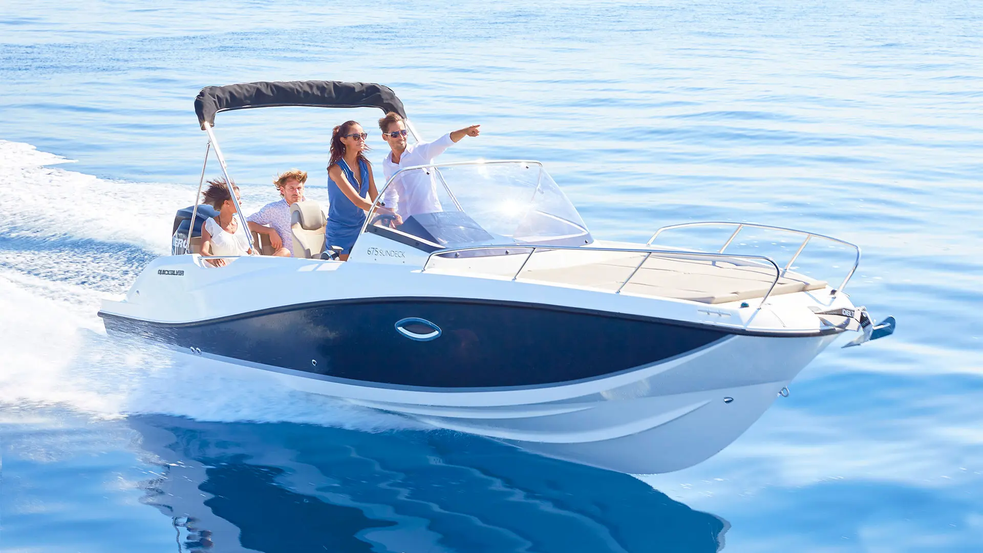 Próximamente en Stock Quicksilver Activ 675 Sundeck - Vista primer plano