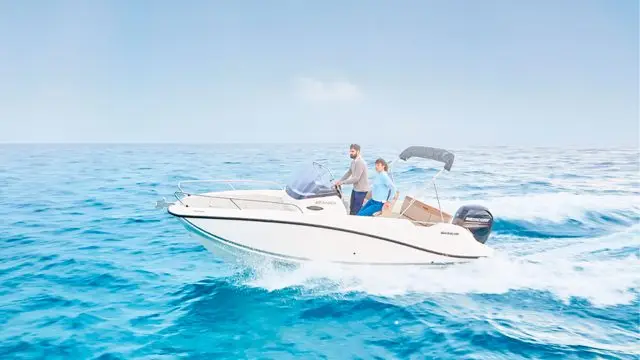 Quicksilver Activ 605 Sundeck - Vista lateral