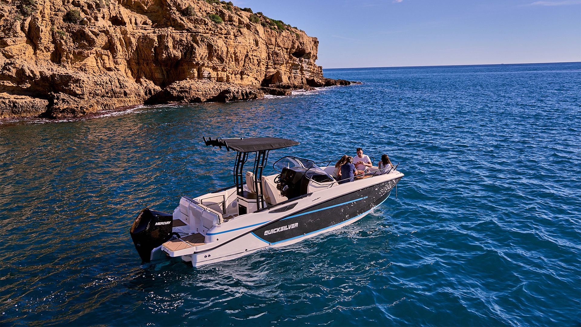 Quicksilver Activ 805 Open - Vista en el mar entrega inmediata