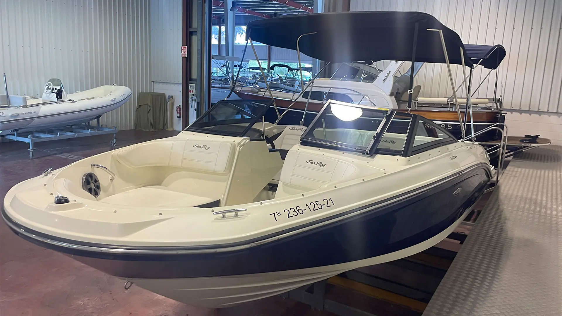 Barco de ocasión Sea Ray SPX 210 - Vista proa