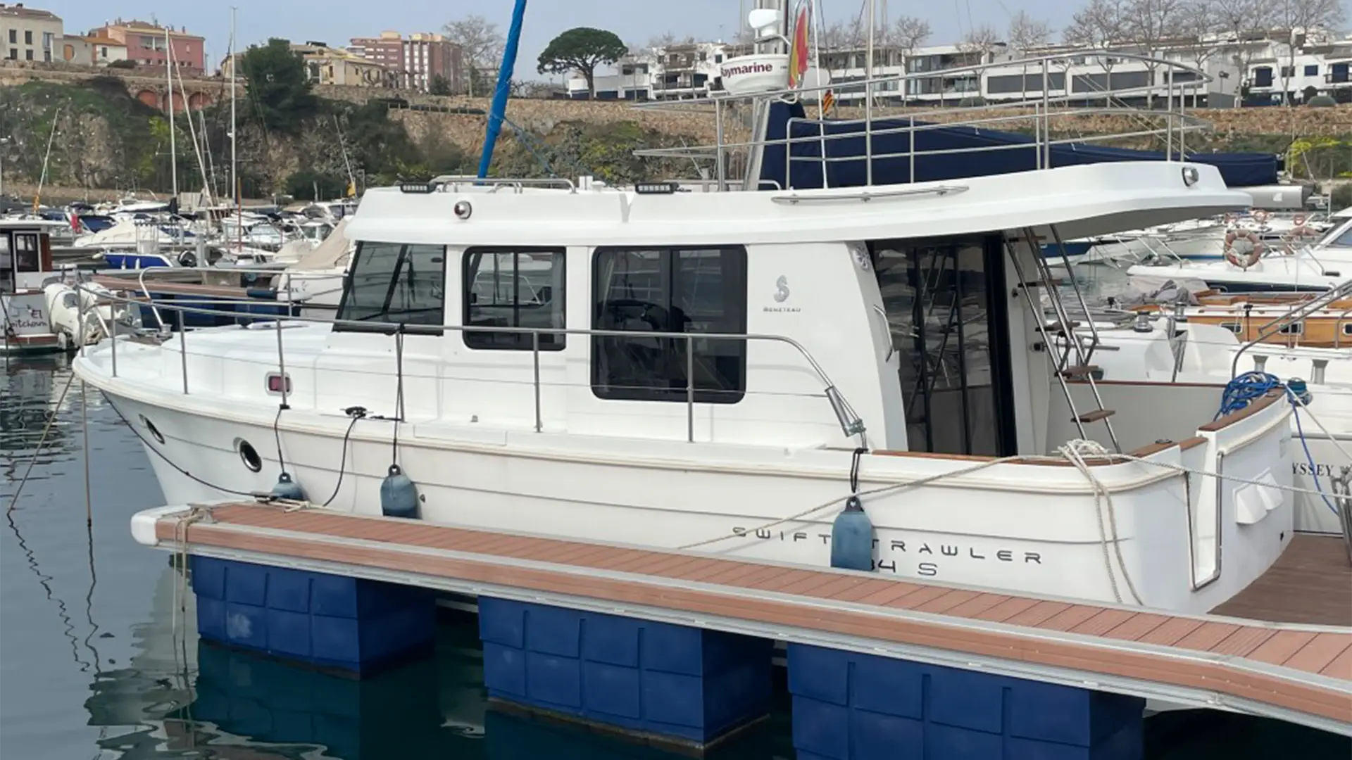 Barco de segunda mano Beneteau Swift Trawler 34 S - Primer plano