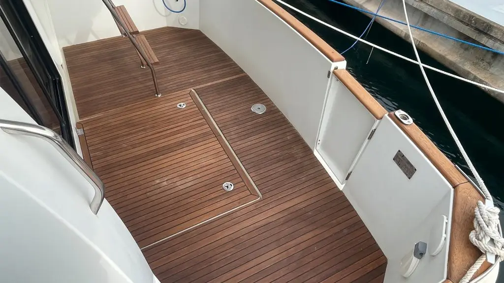 Barco de segunda mano Beneteau Swift Trawler 34 S - Zona popa
