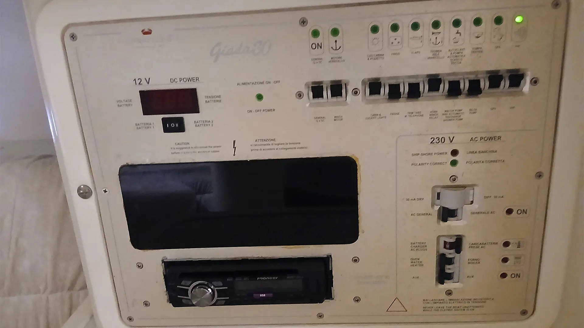 Barco de segunda mano Cranchi Giada 30 - Control