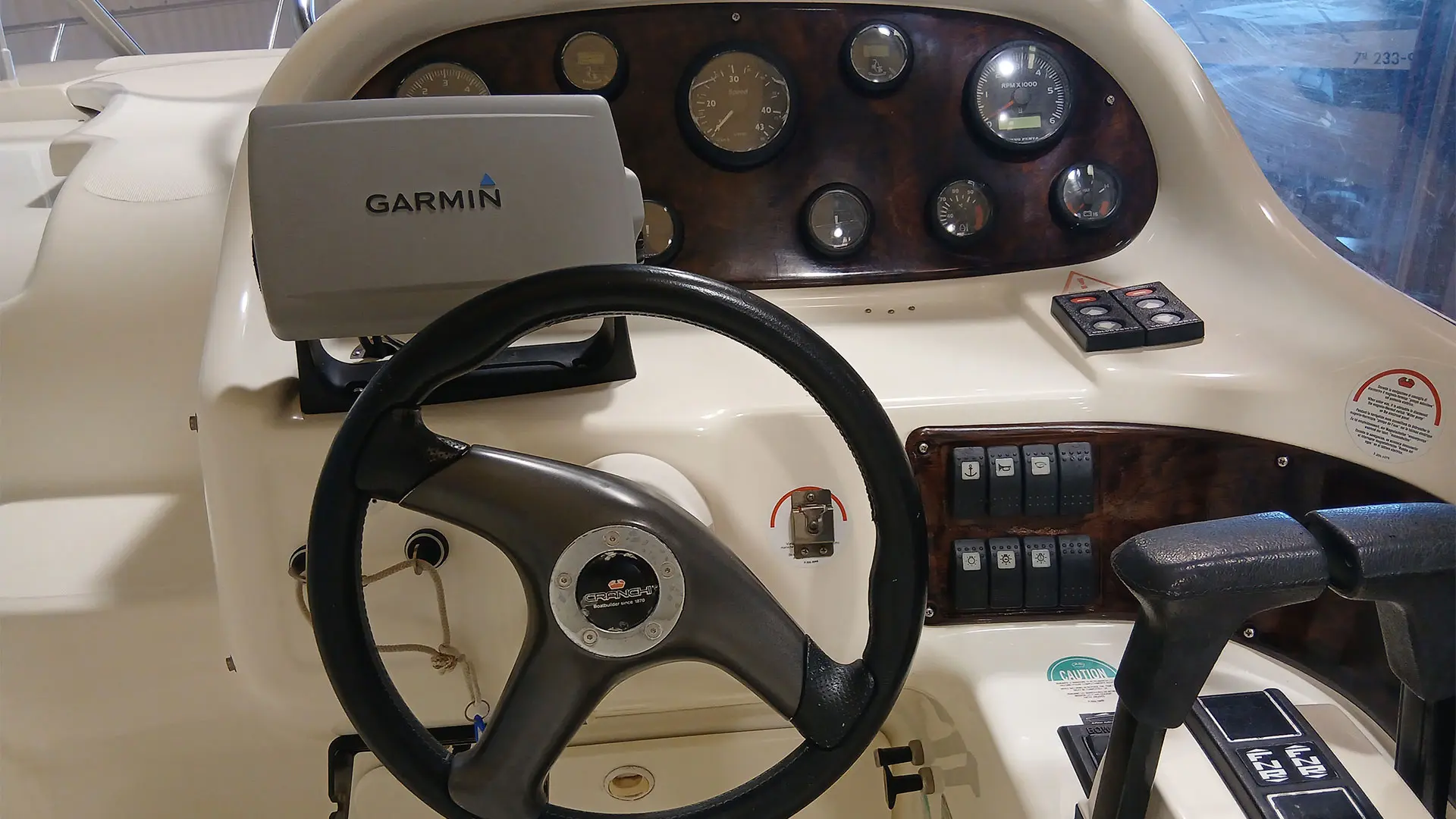 Barco de segunda mano Cranchi Giada 30 - Volante