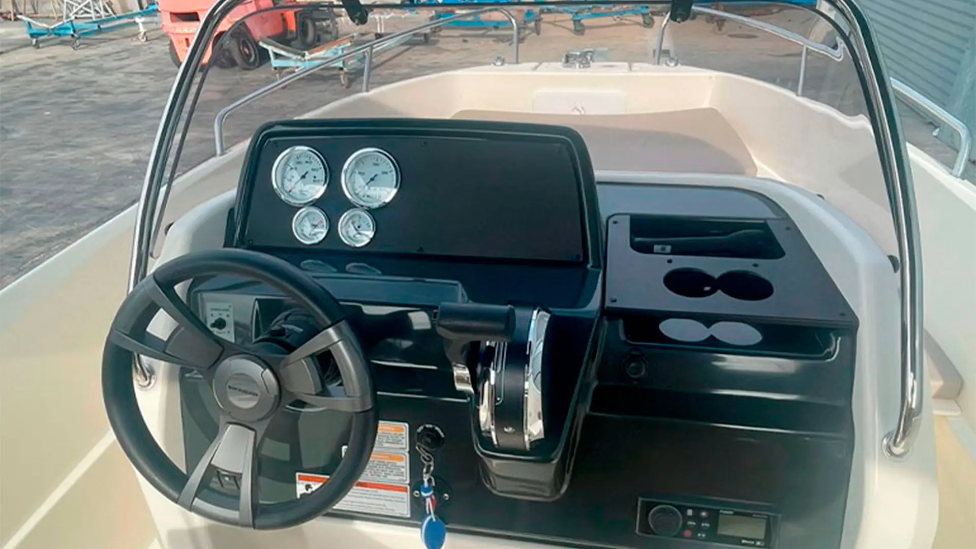 Barco de segunda mano Quicksilver Activ 555 Open - Consola