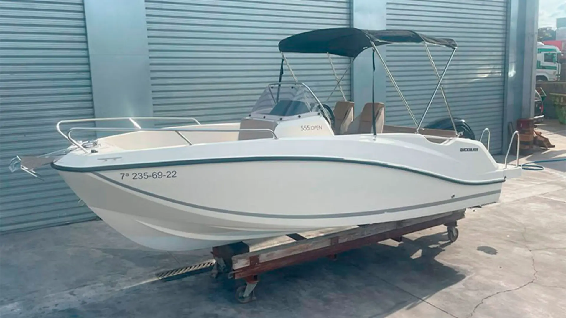 Barco de segunda mano Quicksilver Activ 555 Open - Imagen principal
