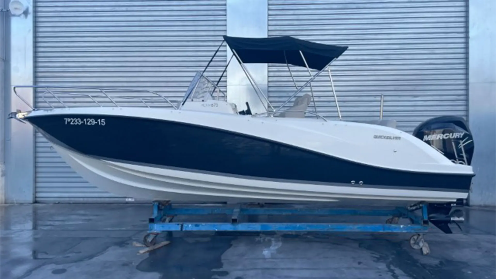 Barco de segunda mano Quicksilver Activ 675 Sundeck - Imagen lateral