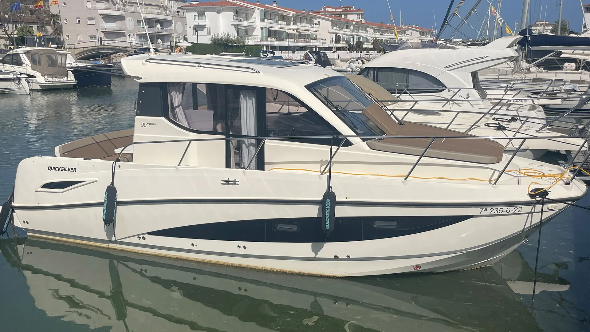 Barcos de segunda mano Quicksilver Activ 905 weekend - Imagen lateral
