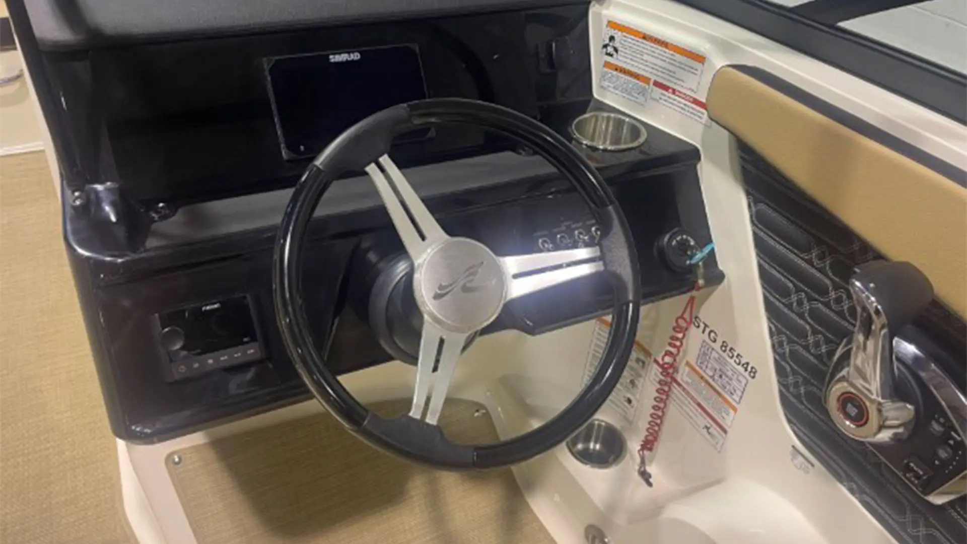 Barcos de segunda mano Sea Ray SPX 210 OB - volante