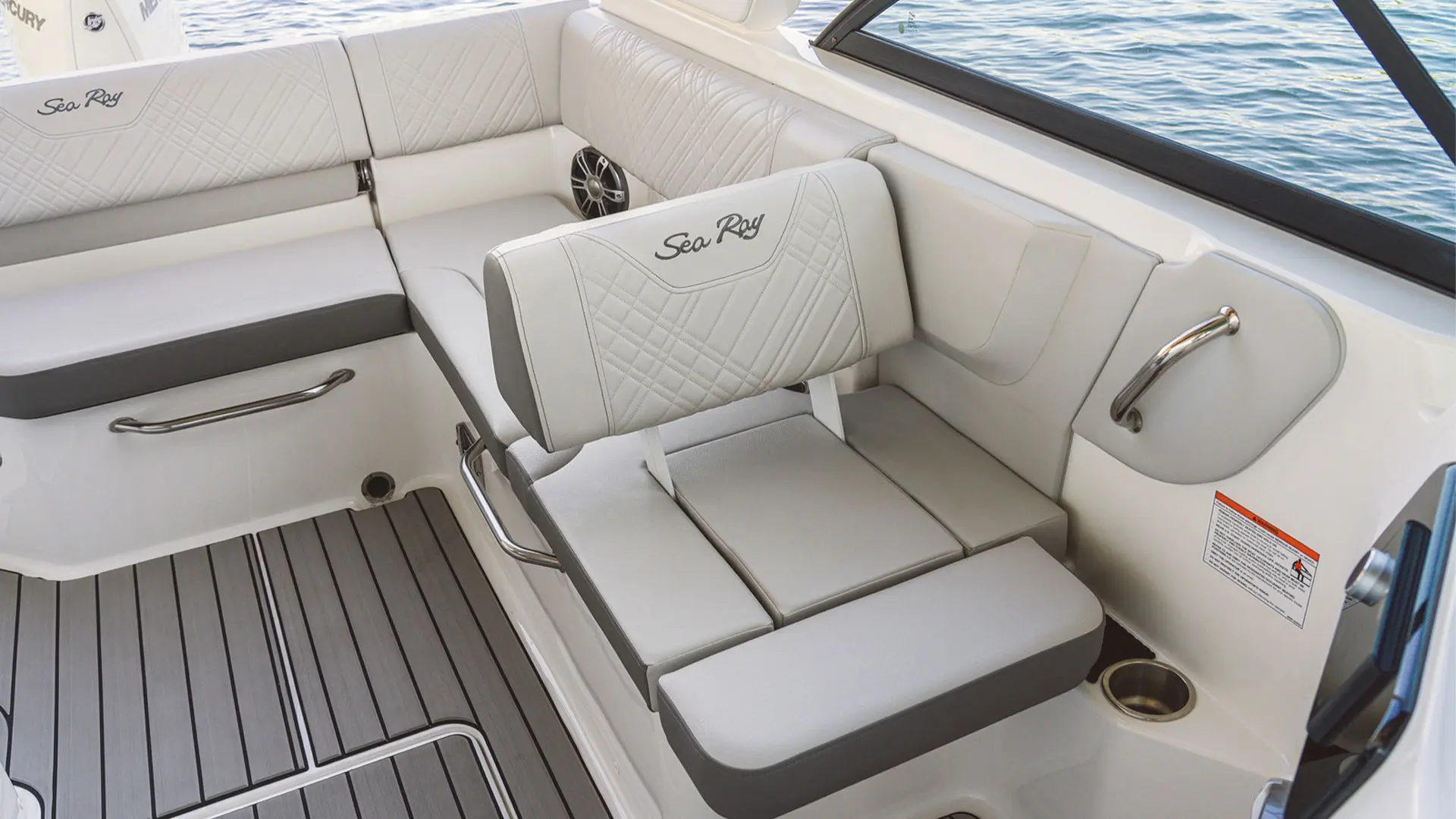 Barco nuevo en stock Sea Ray SDX 230 OB - Asiento copiloto