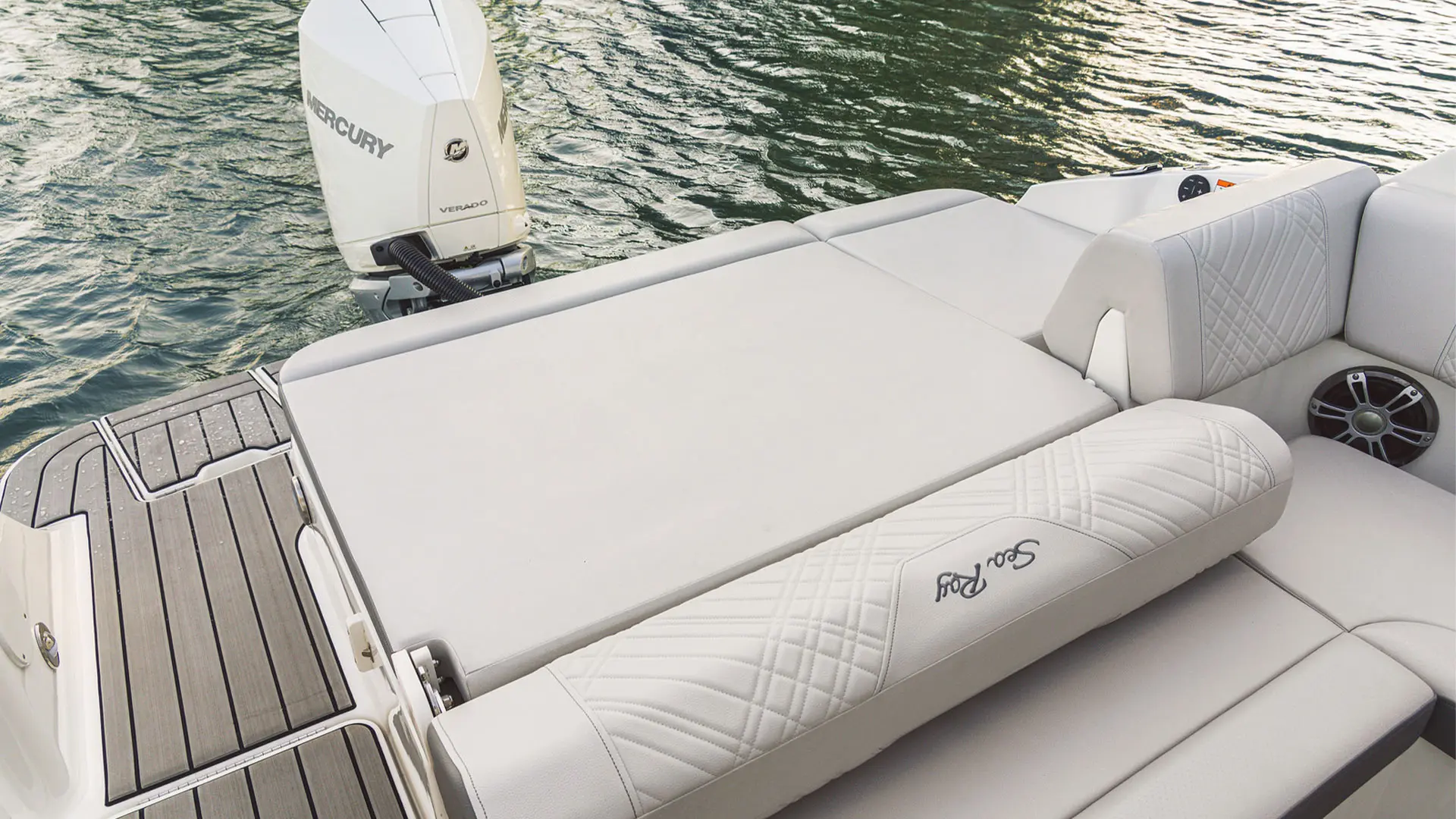 Barco nuevo en stock Sea Ray SDX 230 OB - Solárium popa
