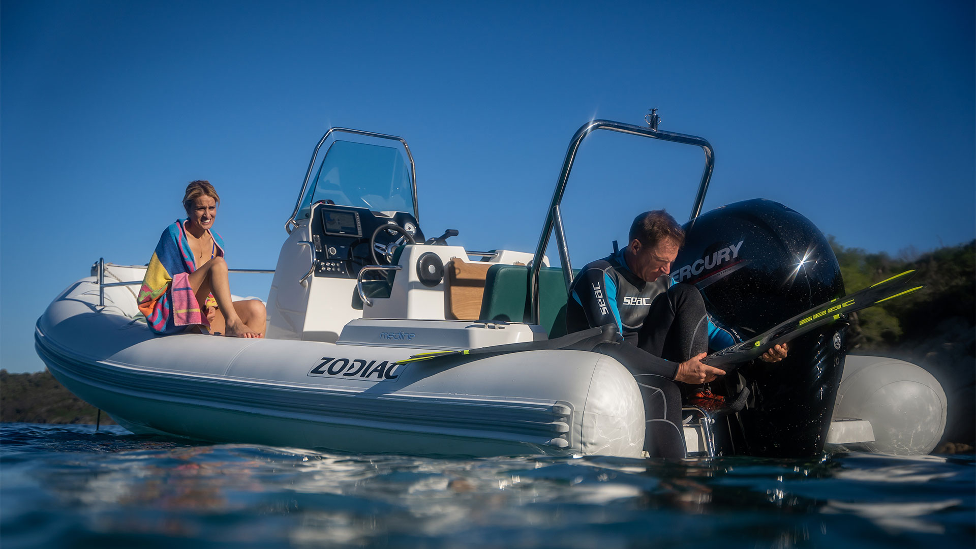 Barco nuevo en stock Zodiac Medline 5,8 - Actividades acuáticas