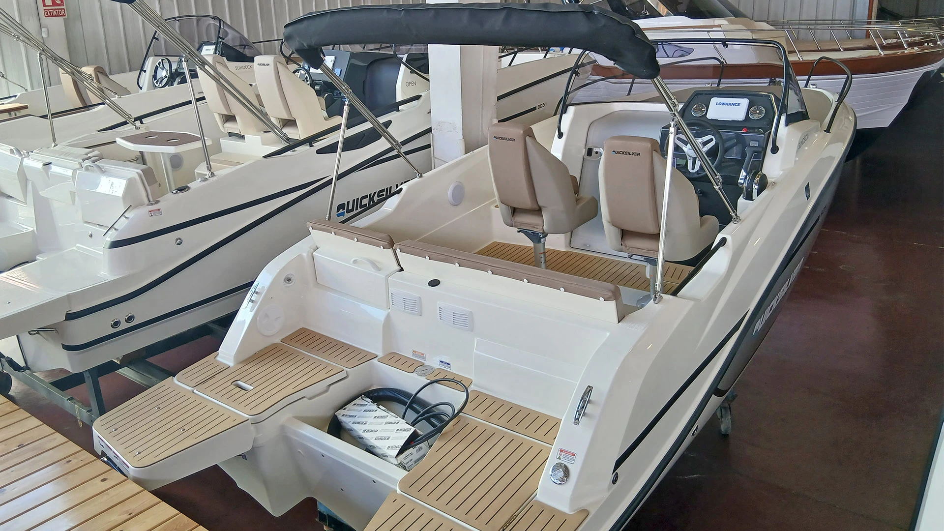 Barco nuevo entrega inmediata Quicksilver Activ 605 Simdeck - Imagen principal