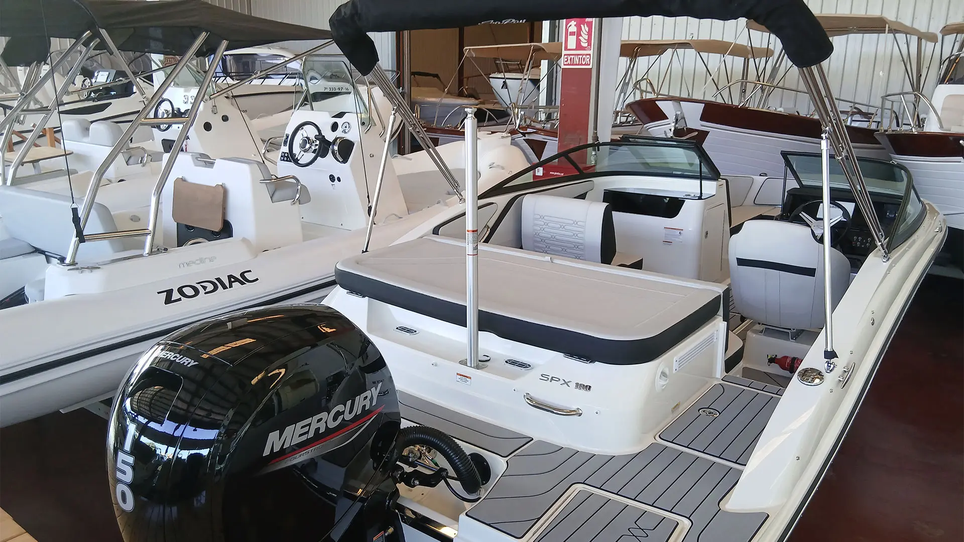 Barco nuevo entrega inmediata Sea RAy SPX 190 OB - Imagen principal