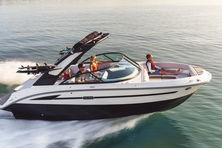 Barcos nuevos Sea Ray SDX 230 Surf - Vista lateral