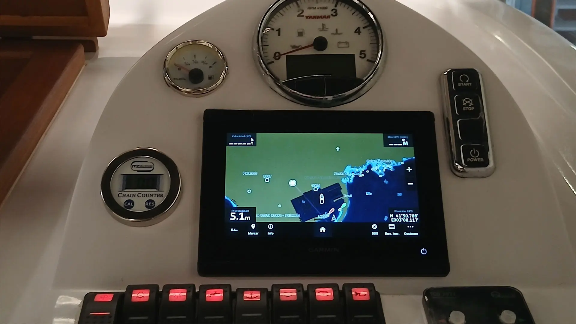 Barco de segunda mano Cantieri Mimi Libeccio 8.5 Sport- Panel