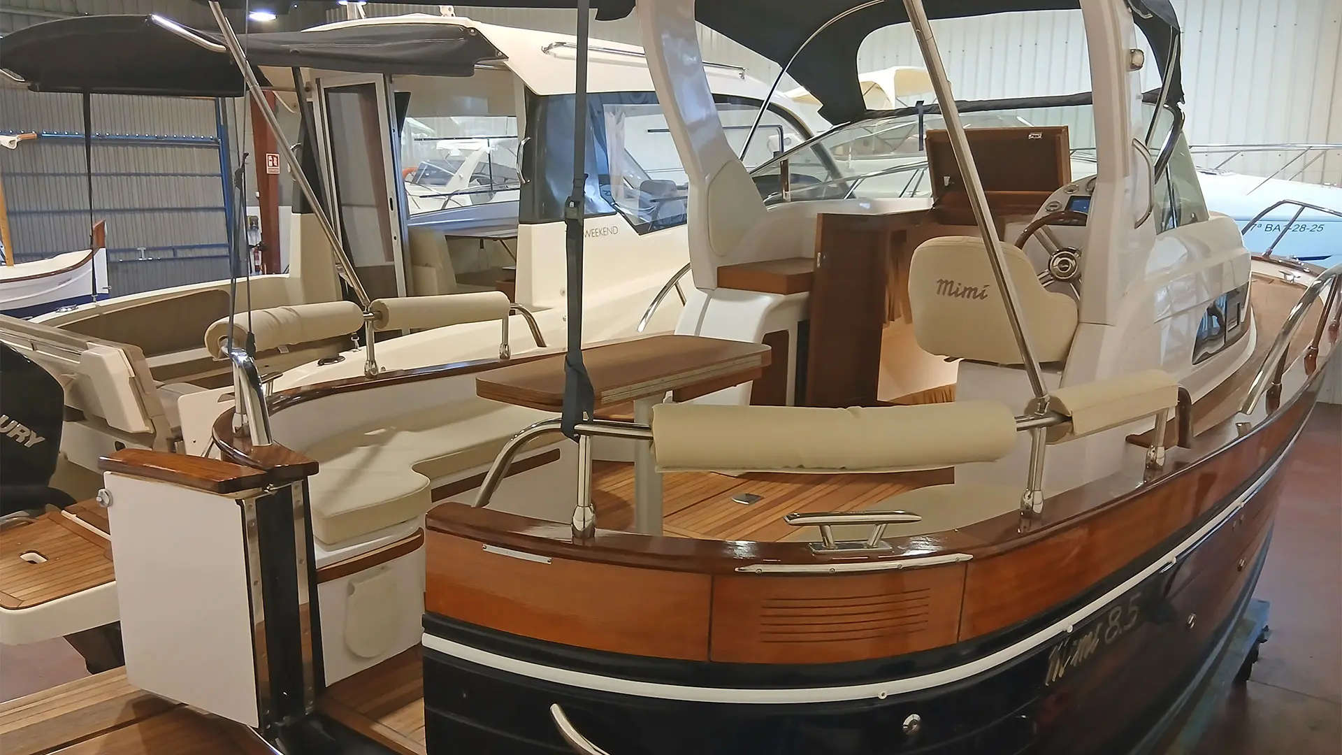Barco de segunda mano Cantieri Mimi Libeccio 8.5 Sport- Vista desde popa