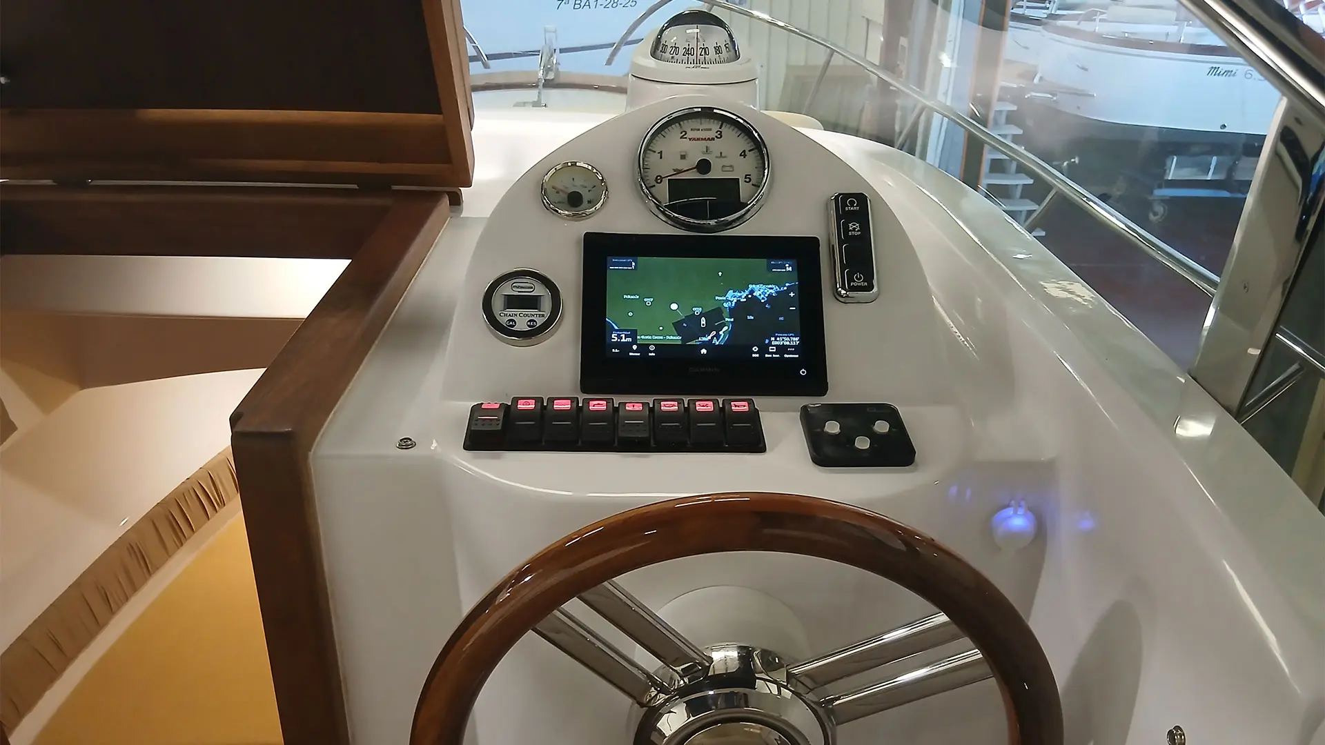 Barco de segunda mano Cantieri Mimi Libeccio 8.5 Sport- Vista panel