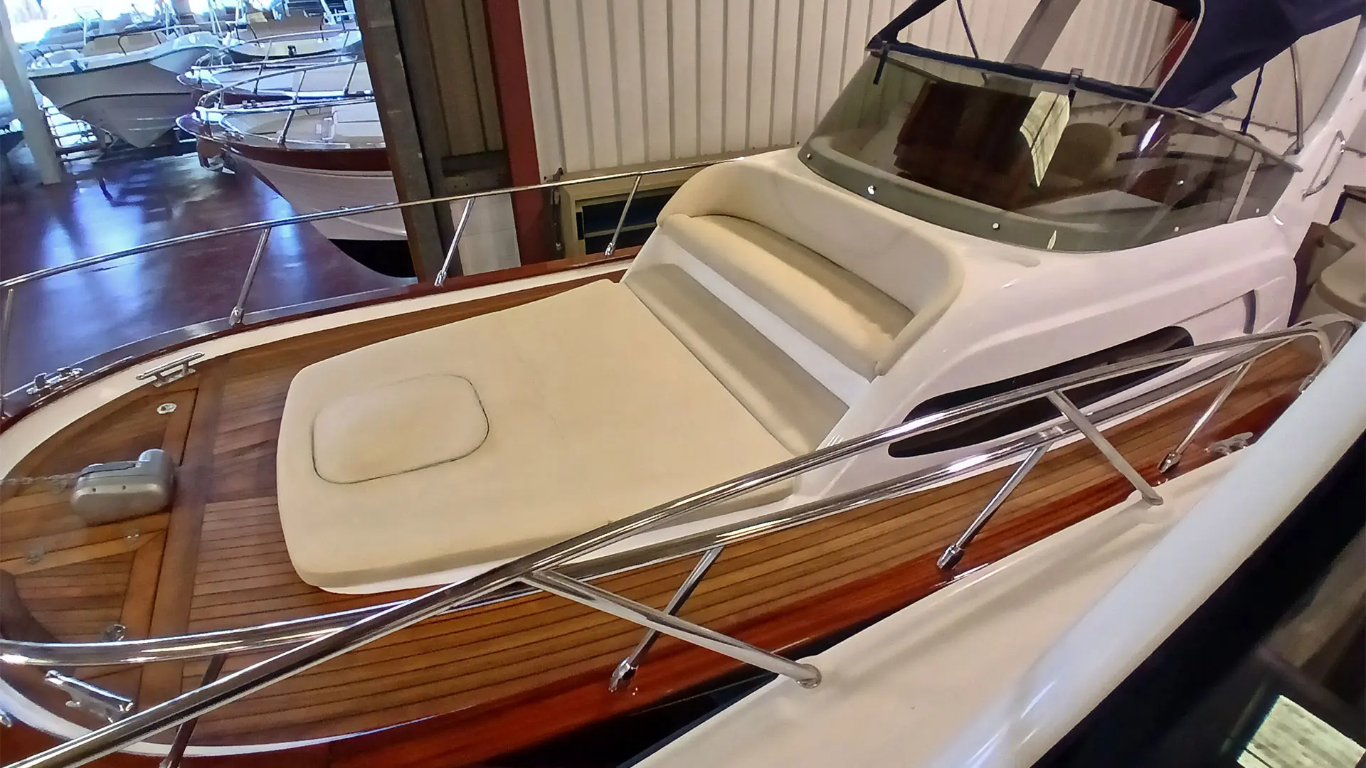 Barco de segunda mano Cantieri Mimi Libeccio 8.5 Sport- Vista solárium