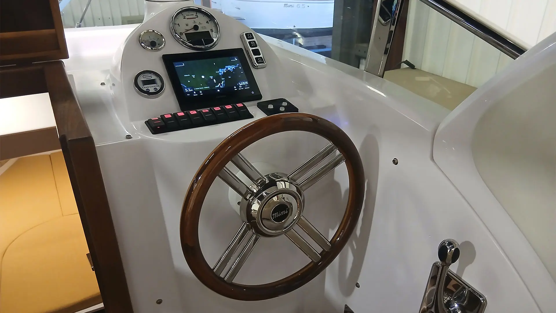Barco de segunda mano Cantieri Mimi Libeccio 8.5 Sport- Zona patrón