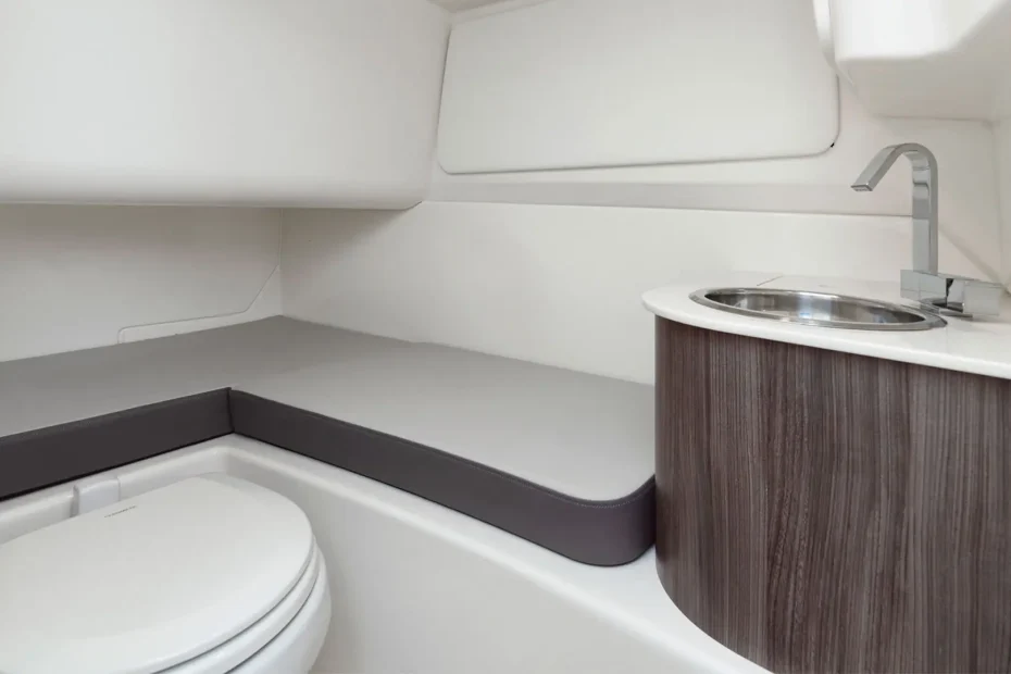 Nueva Sea Ray SDX 270 fueraborda - Lavabo