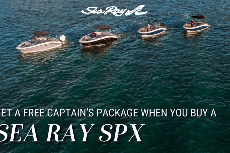 Promoción Sea Ray SPX marzo 2026