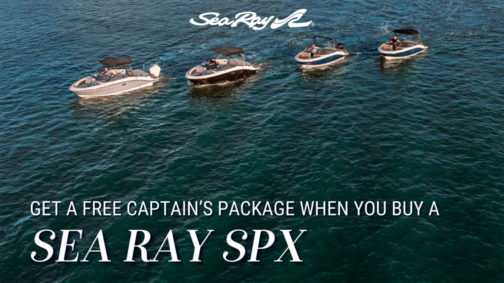 Promoción Sea Ray SPX marzo 2026