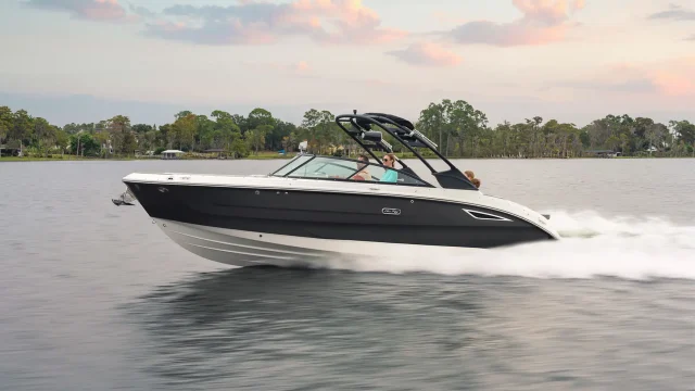 Próximamente en stock Sea Ray SDX 270 - Vista lateral