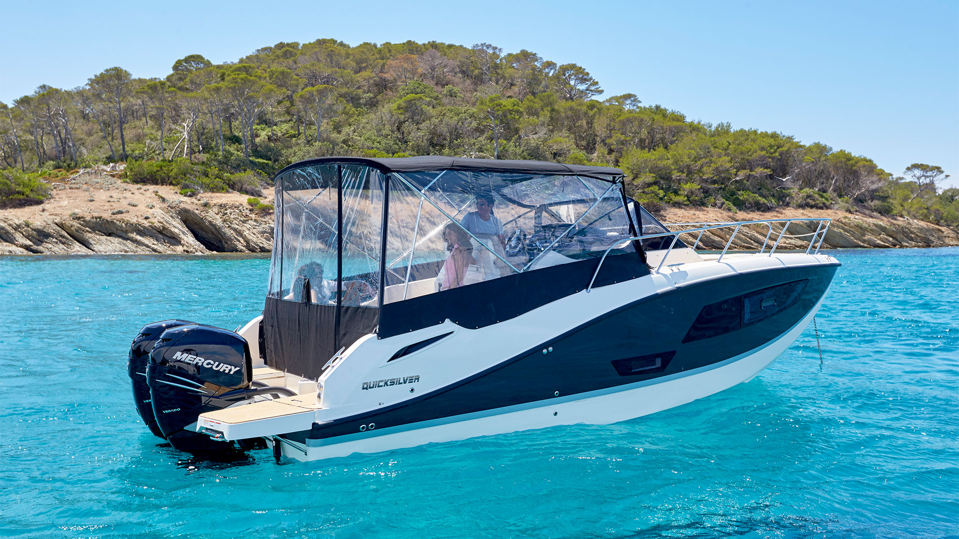 Quicksilver Activ 875 Sundeck - Toldo bimini entrega inmediata