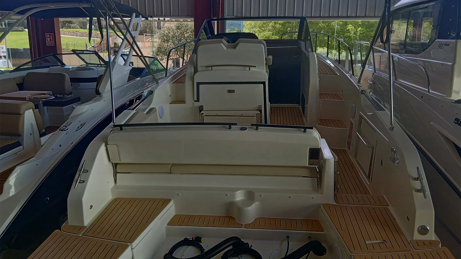 Barco nuevo entrega inmediata Quicksilver Activ 785 Sundeck - Vista popa