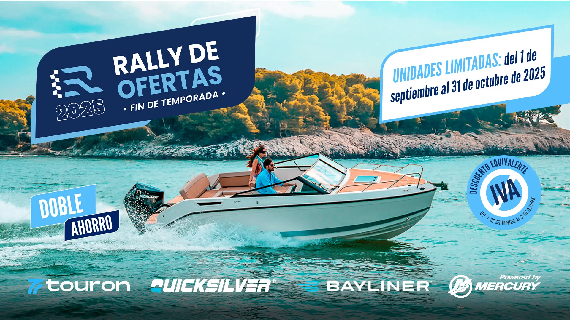 Rally de ofertas Quicksilver en Náutica Palamós