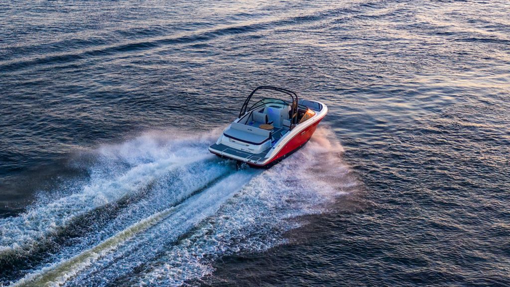 Sea Ray SPX 210 - Vista popa