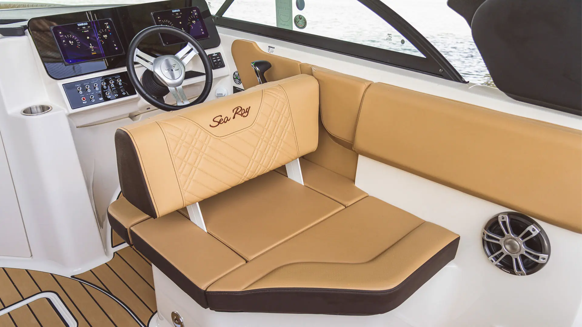 Sea Ray SDX 230 - Detalle asiento
