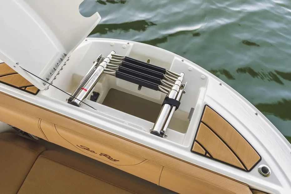 Sea Ray SDX 230 - Escalera de baño