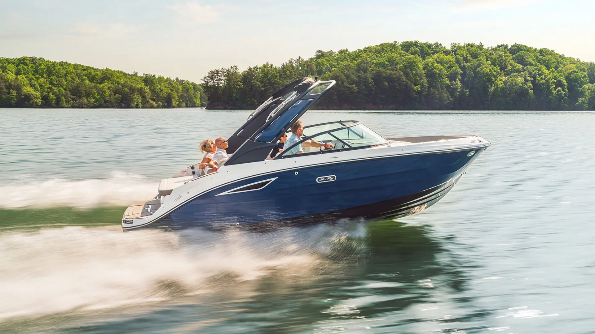 Sea Ray SDX 230 - Vista navegando