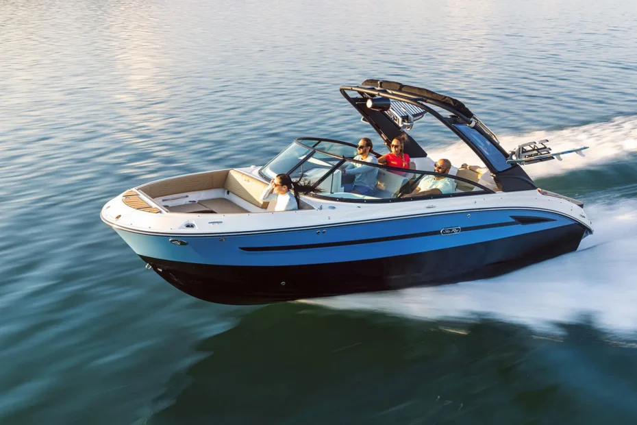 Sea Ray SDX 250 Surf - Vista navegando