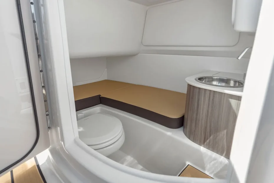 Sea Ray SDX 270 - Vista lavabo