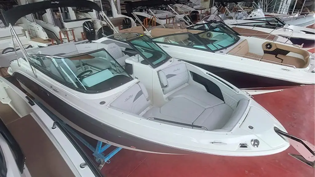 Sea Ray SLX 260 - Vista desde proa entrega innediata