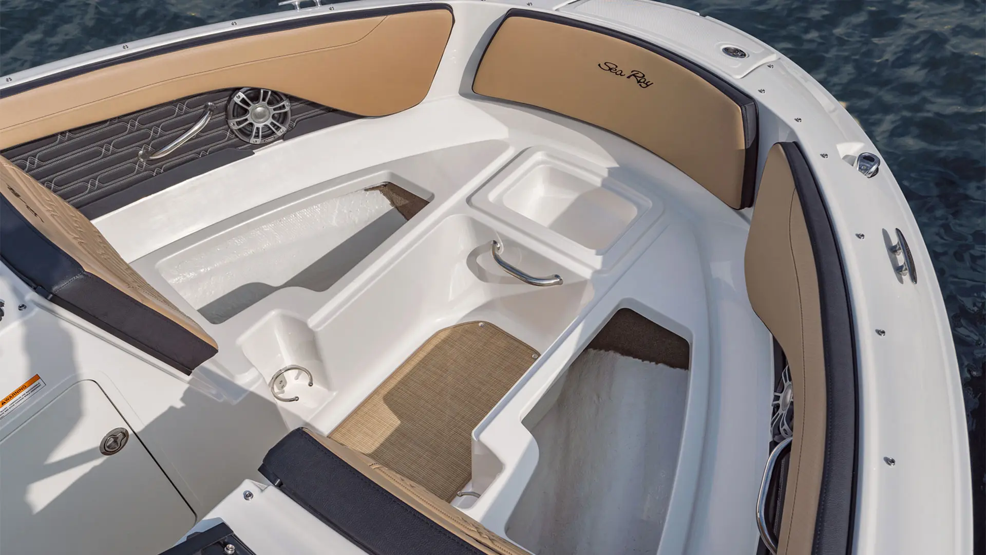 Próximamente en stock Sea Ray SPX 190 OB - Cofres proa