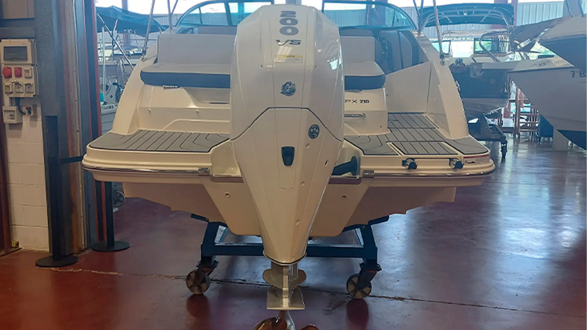 Sea Ray SPX 210 OB - Vista popa entrega inmediata